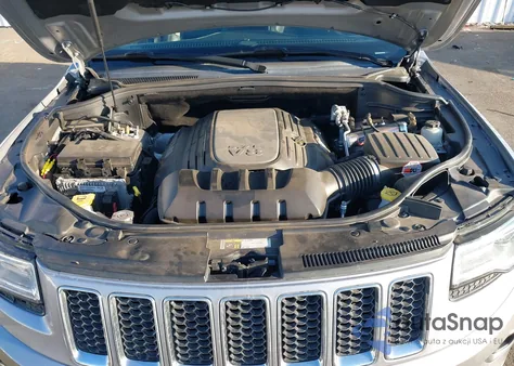 2015 Jeep Grand Cherokee Overland z USA, uszkodzony, nr VIN 1C4RJFCT3FC951491